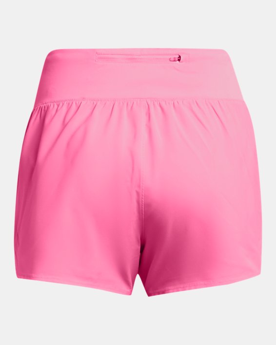 Pantalón corto UA Fly-By Elite de 8 cm para mujer, Pink, pdpMainDesktop image number 6